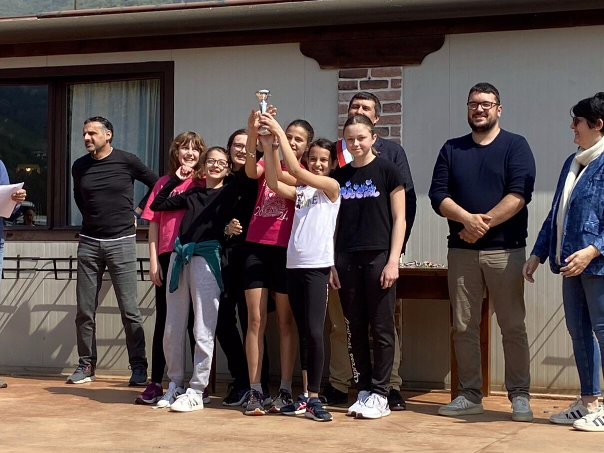 2° posto a squadre - Ragazze